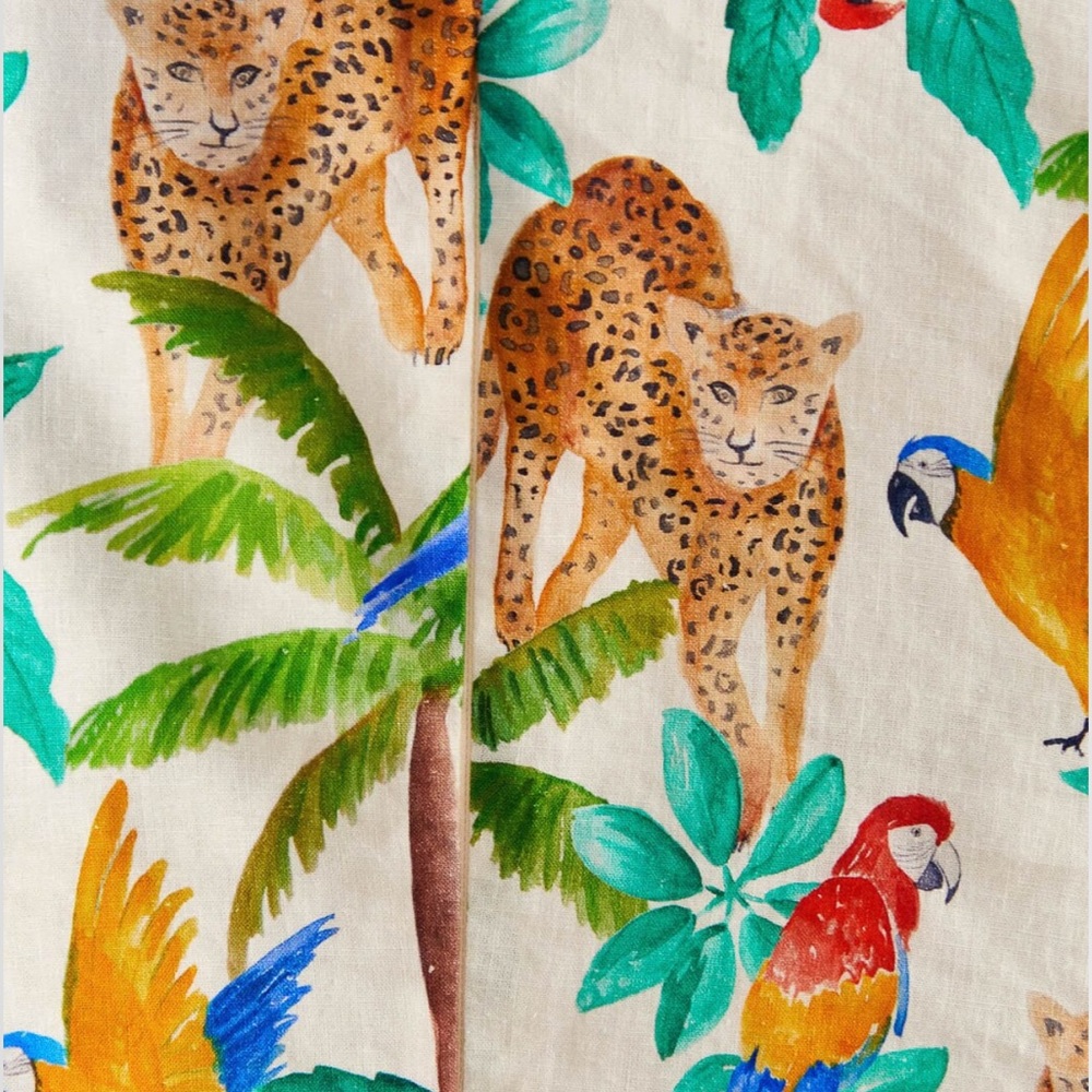FARM Rio Multicolor Tropical Print Crop Top - Picture 6 of 9